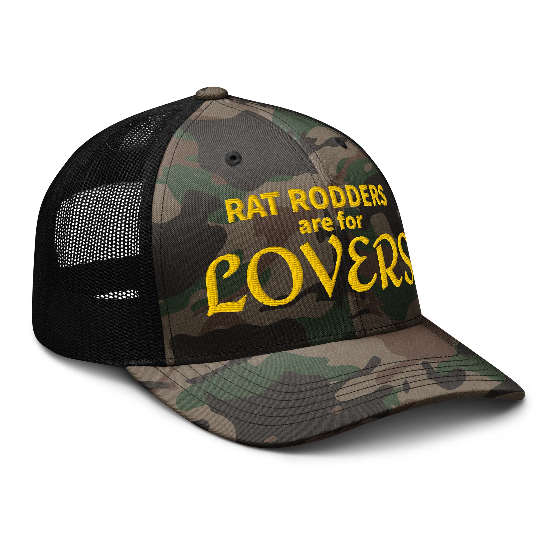Rat Rodders are for LOVERS trucker hat product image (7)