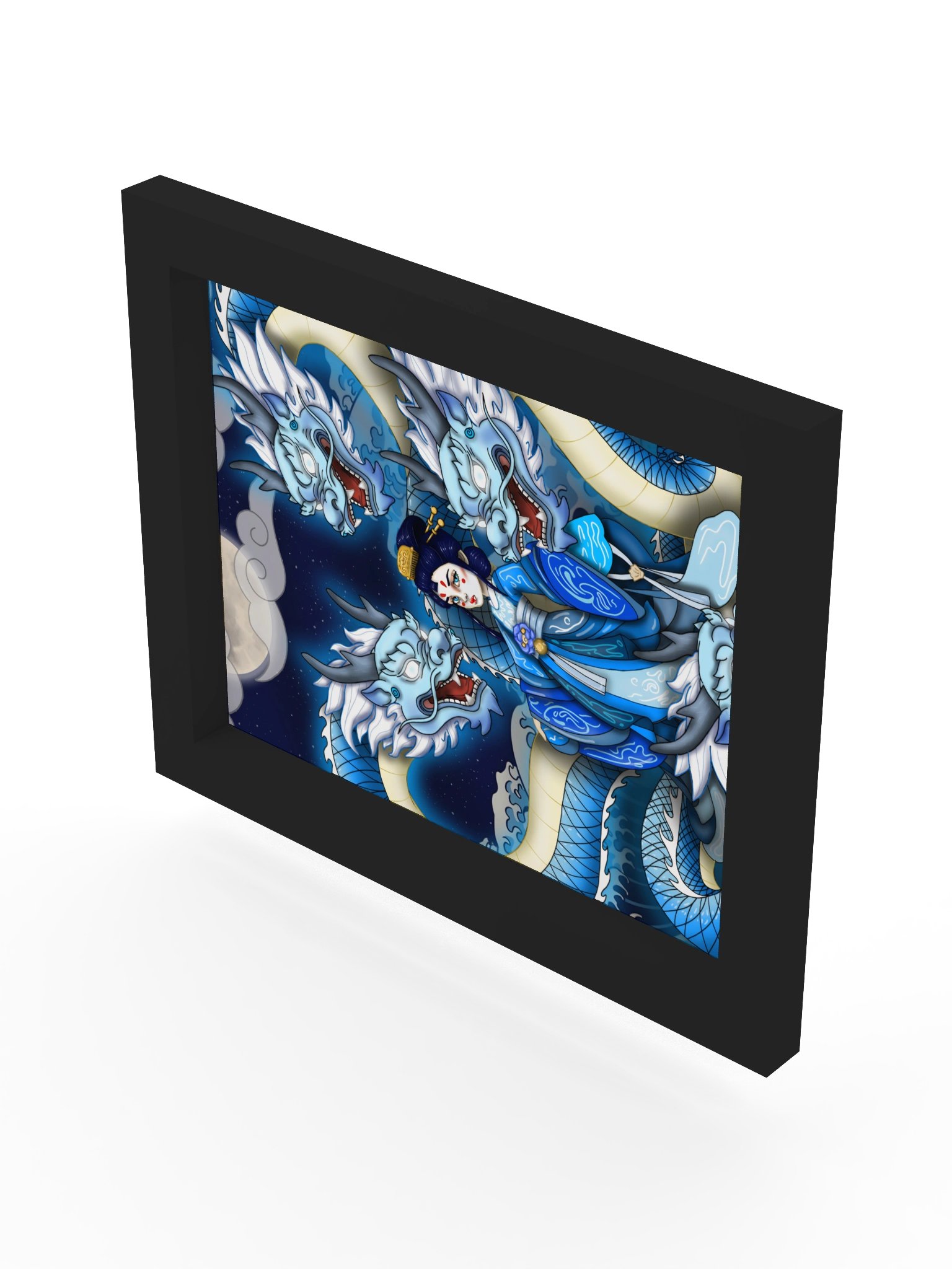 Japanese Pantheon Scylla: Framed Poster - Goblin product image (76)