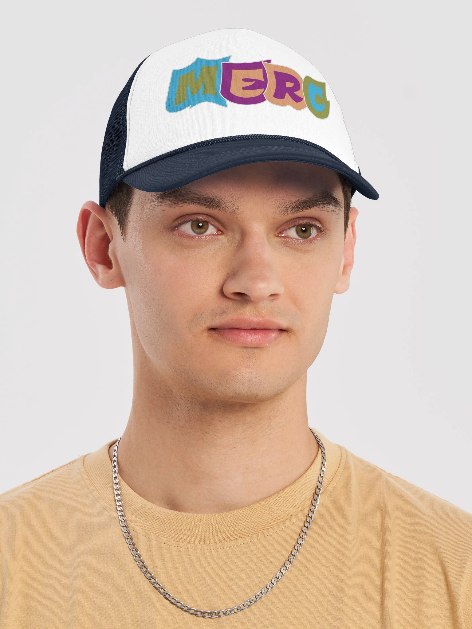 🧢 MERC Colorful Foam Trucker Hat – Top Off Your MERC Style product image (13)