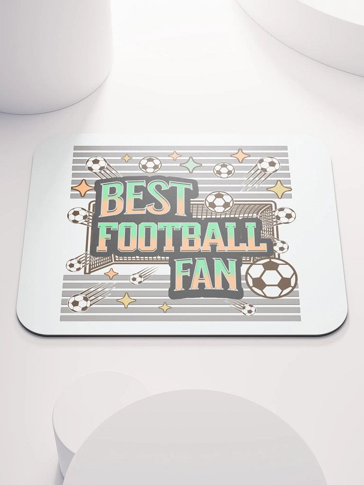 Best Football Fan Star Motion Mouse Pad product image (1)