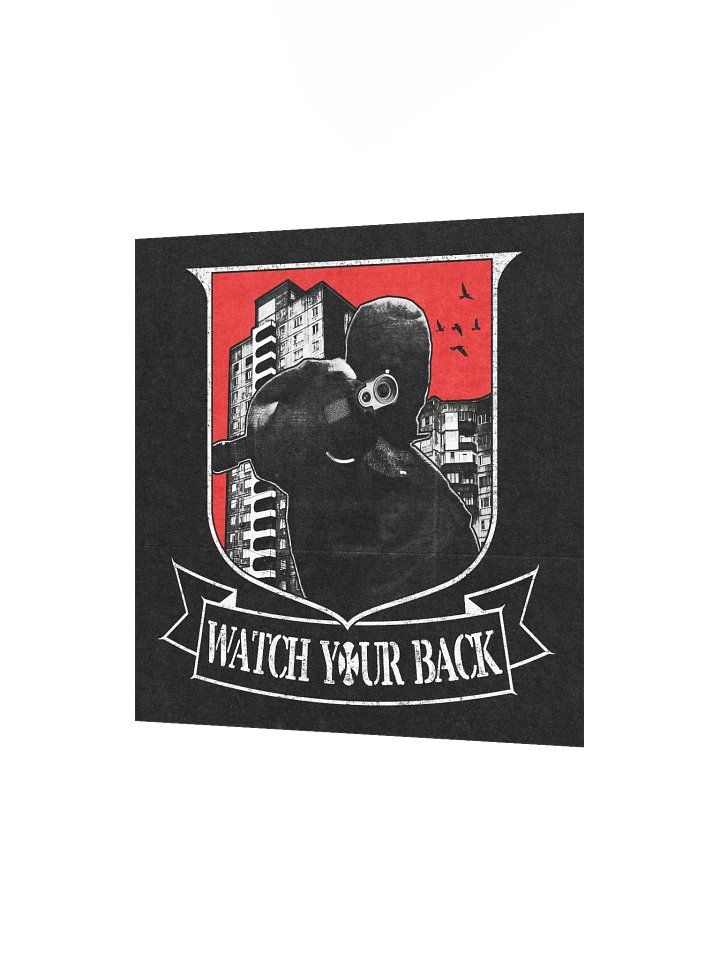 "WATCH YOUR BACK" POSTER product image (6)