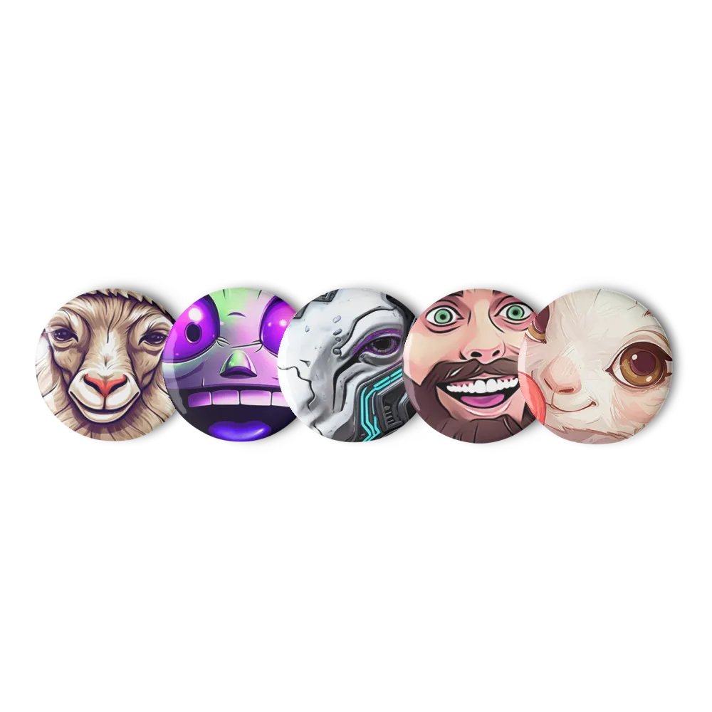 GotYou Set of Pin Buttons product image (1)