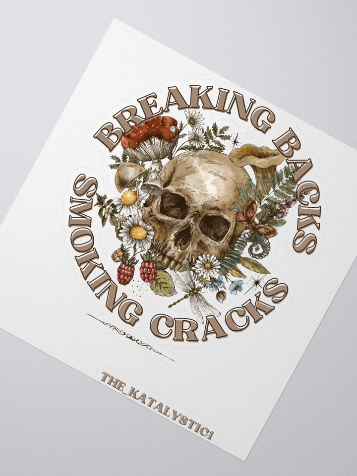 Breaking Backs Sticker Matte product image (2)