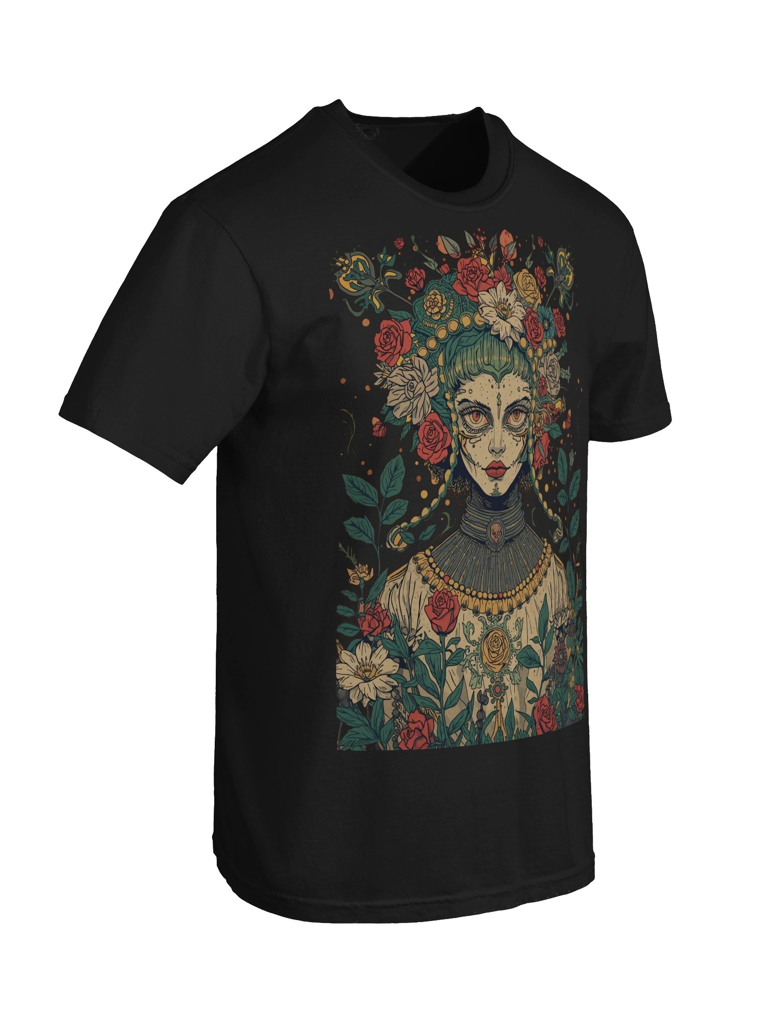 Floral Crown Portrait Heavyweight Tee product image (4)