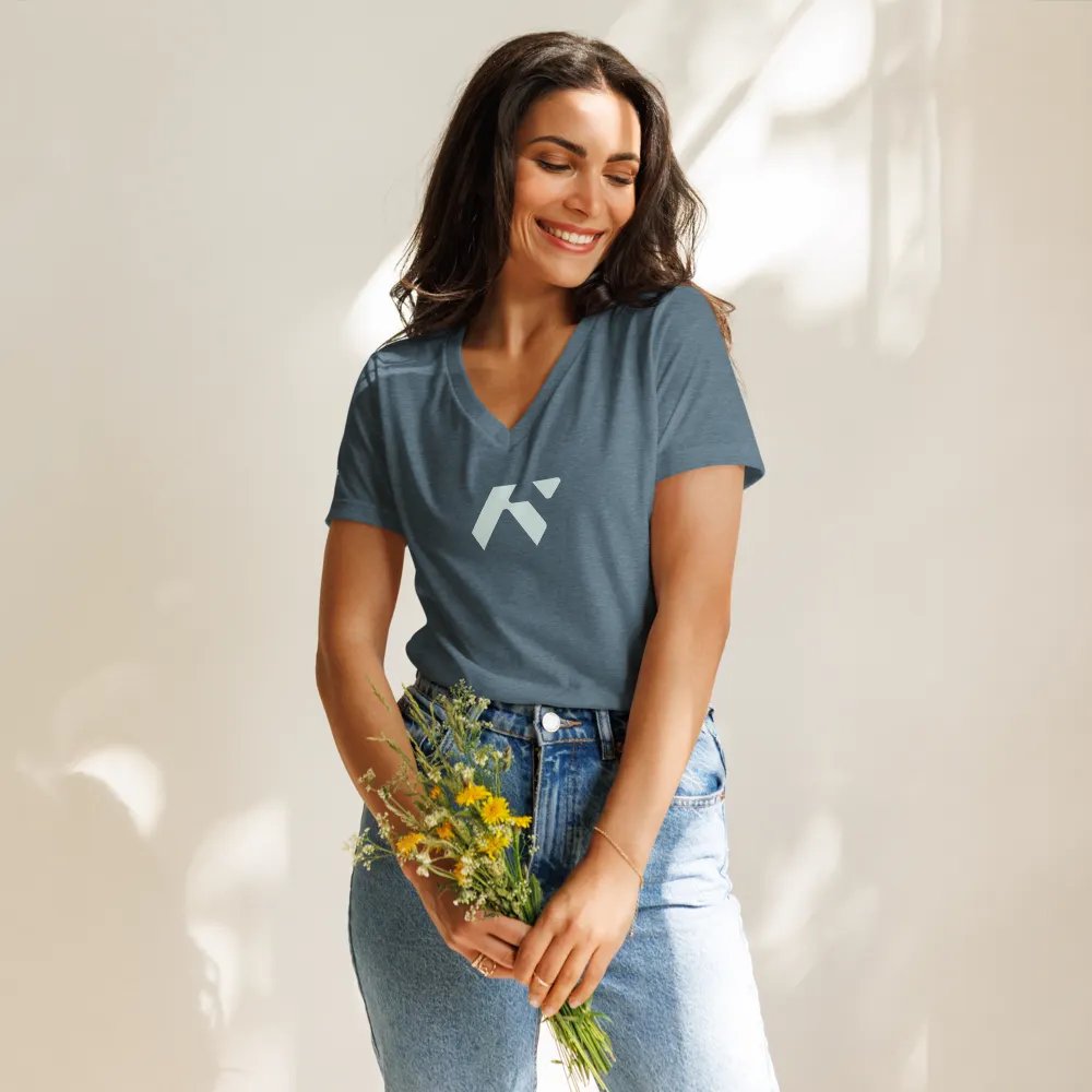 Woman's Relaxed V-Neck T-Shirt product image (7)