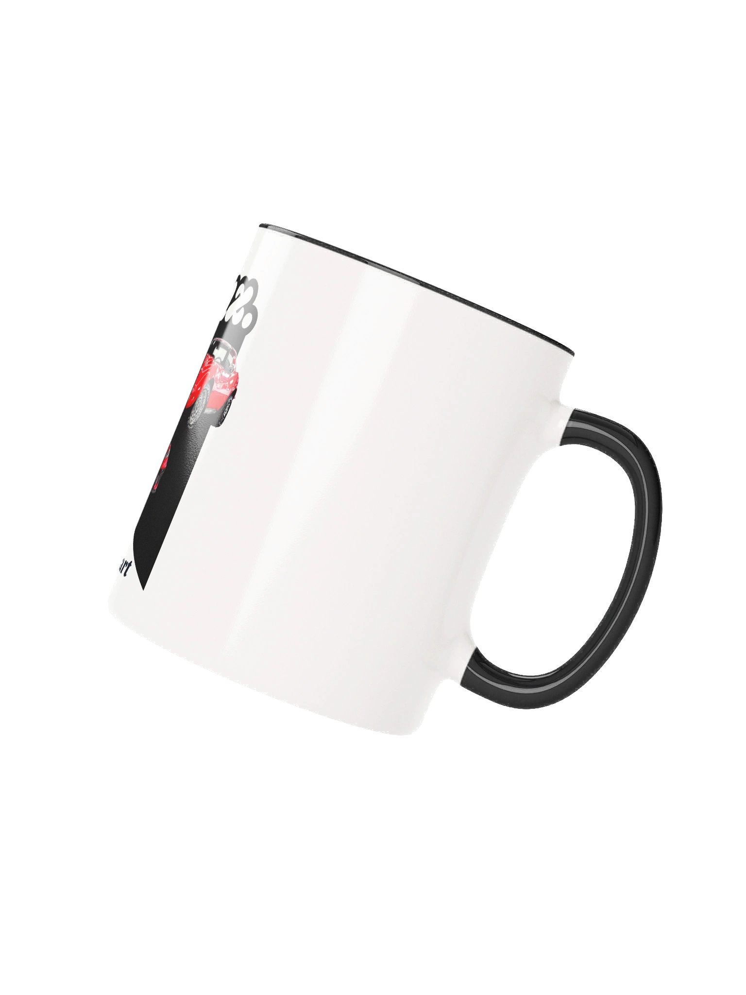 GUMZ. Chevron Red Car Ceramic Mug product image (5)