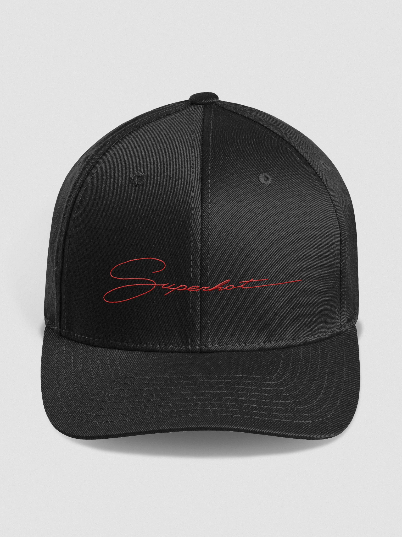 SUPERHOT SIGNATURE CAP BLACK / RED product image (1)