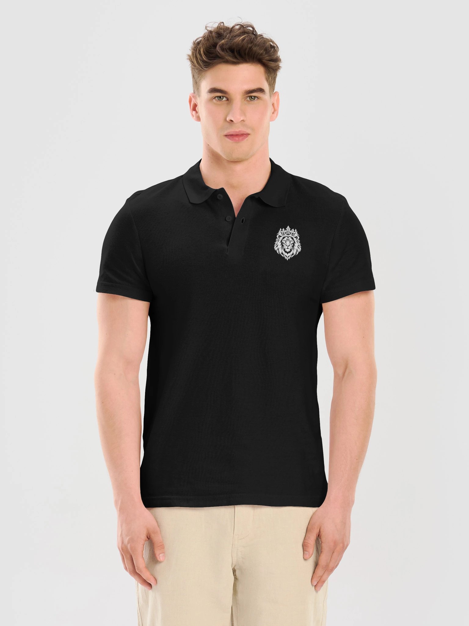 KING Premium Black Polo T-Shirt product image (2)