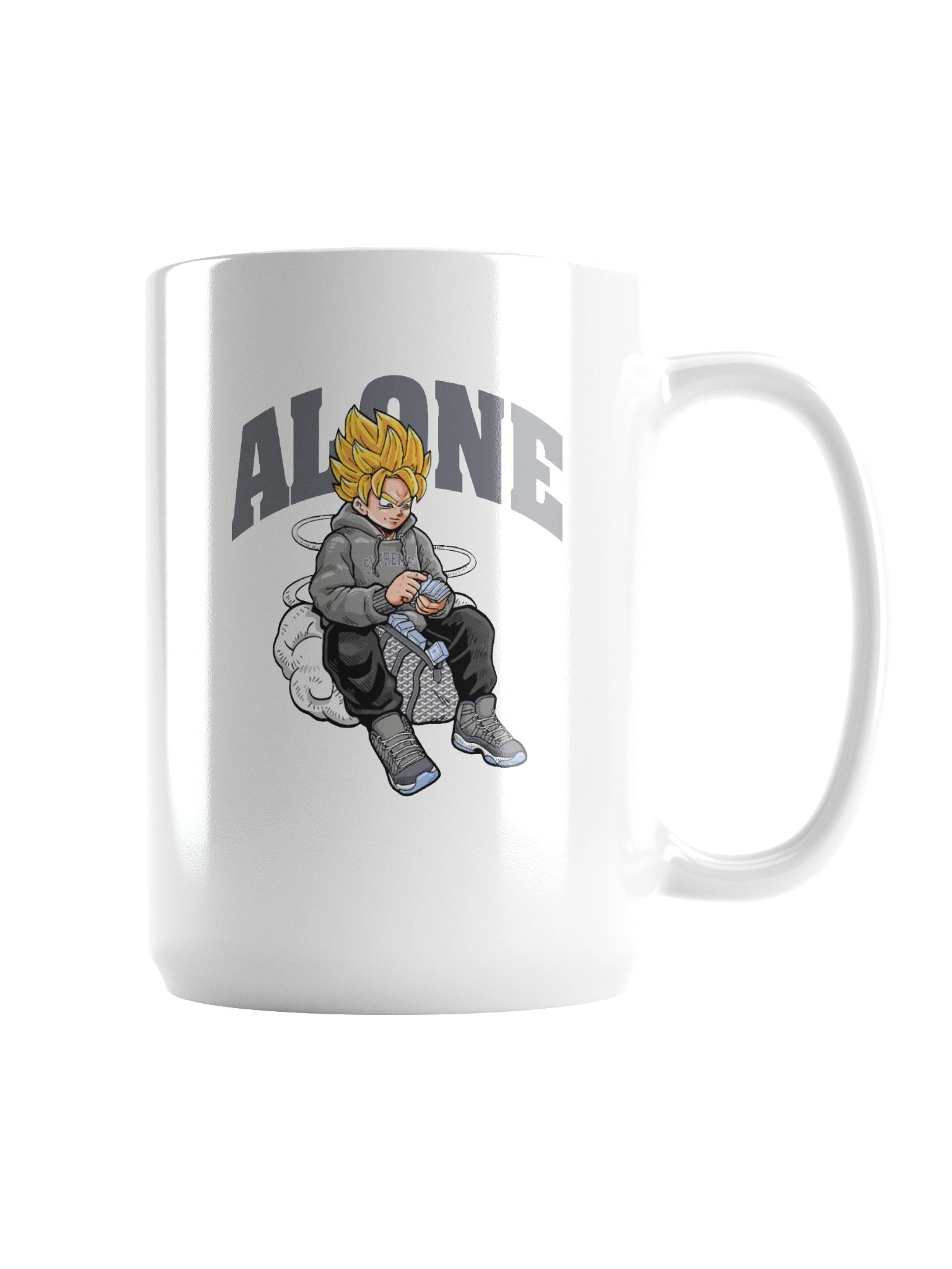 Ceramic Mug – Cloud Nine Money Modern Graphic Coffee Mug for Daily Use product image (2)