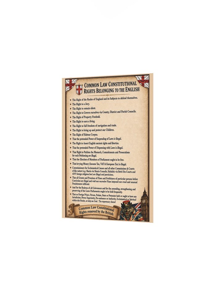 Common Law Constitutional Rights belonging to the Engish product image (2)