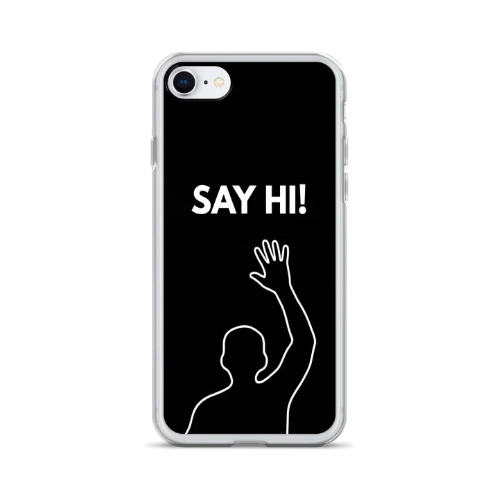 VIRAL Silhouette "Say Hi!" iPhone Case | Iconic Immersive Interactive Dance Workout Protective Phone Cover product image (1)