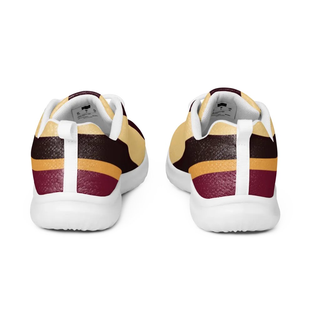 Maroon and Desert Stride Women's Sneakers product image (4)