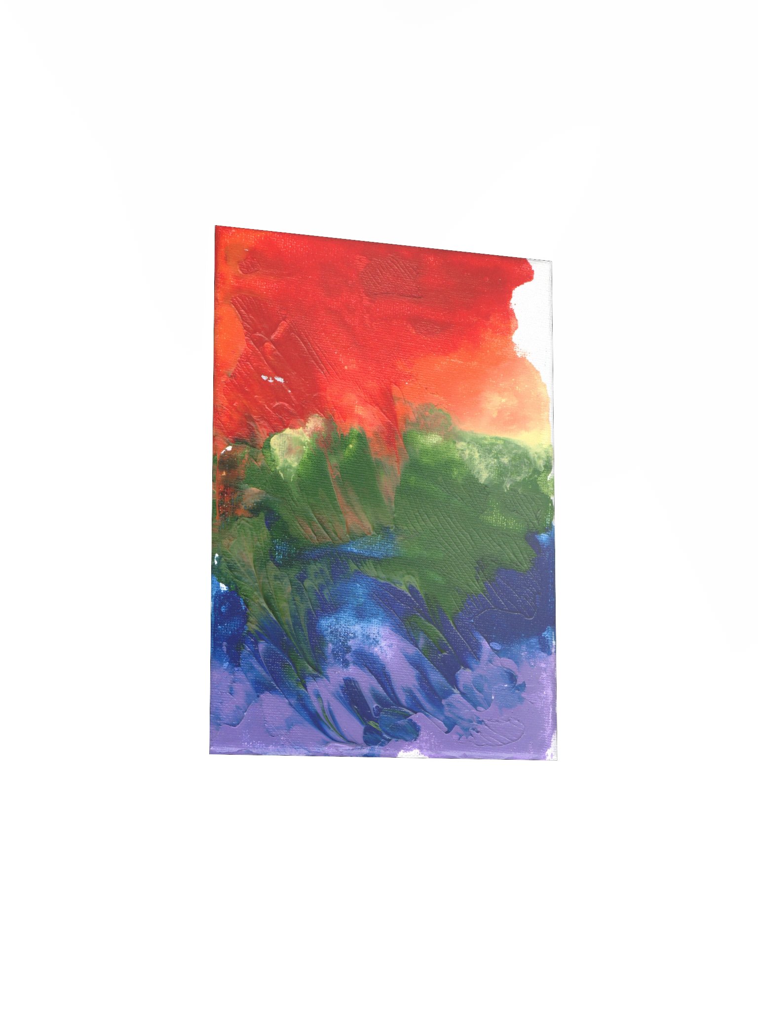 "Rainbow" a Haku Print Painting product image (3)