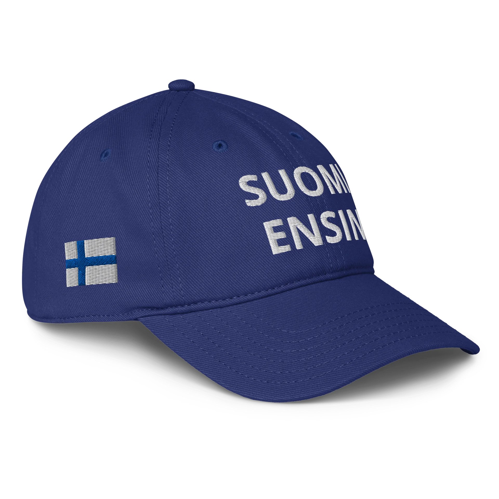 Finland First Embroidered Cap product image (1)
