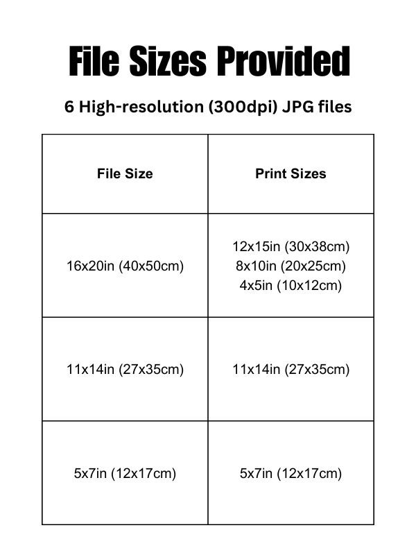 Printable Christian Wall Art - Four-Leaf Clover Design product image (9)