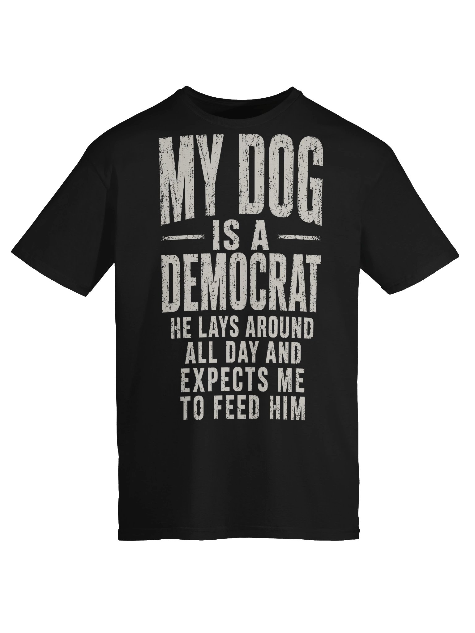 My Dog Is A Democrat Funny Political T-Shirt product image (49)