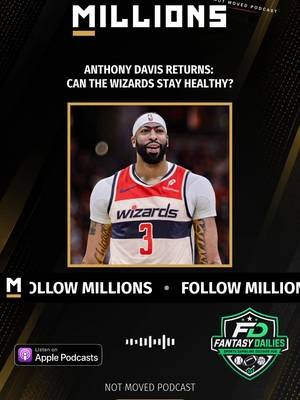 The #Dribble | AD is finally back on the #court, but those 5 turnovers are a tough look. The real question for this team remains the same: can they stay healthy? #NBA #basketball  #fypシ゚viral  @FantasyDailies @MILLIONS.co @Showtimemikey12 @Tinez_73NMP @stino_loves_melanin  Watch the full stream on MILLIONS.co https://millions.co/not.moved/watch-stream/video/dribble-not-moved-podcast-oct-20-2026