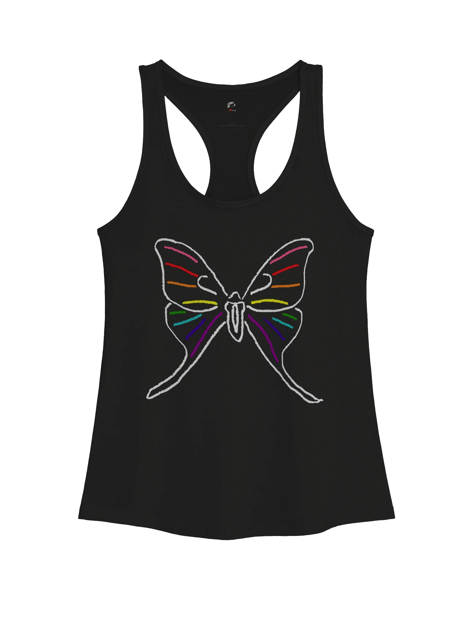 pride moth #8 racerback product image (1)