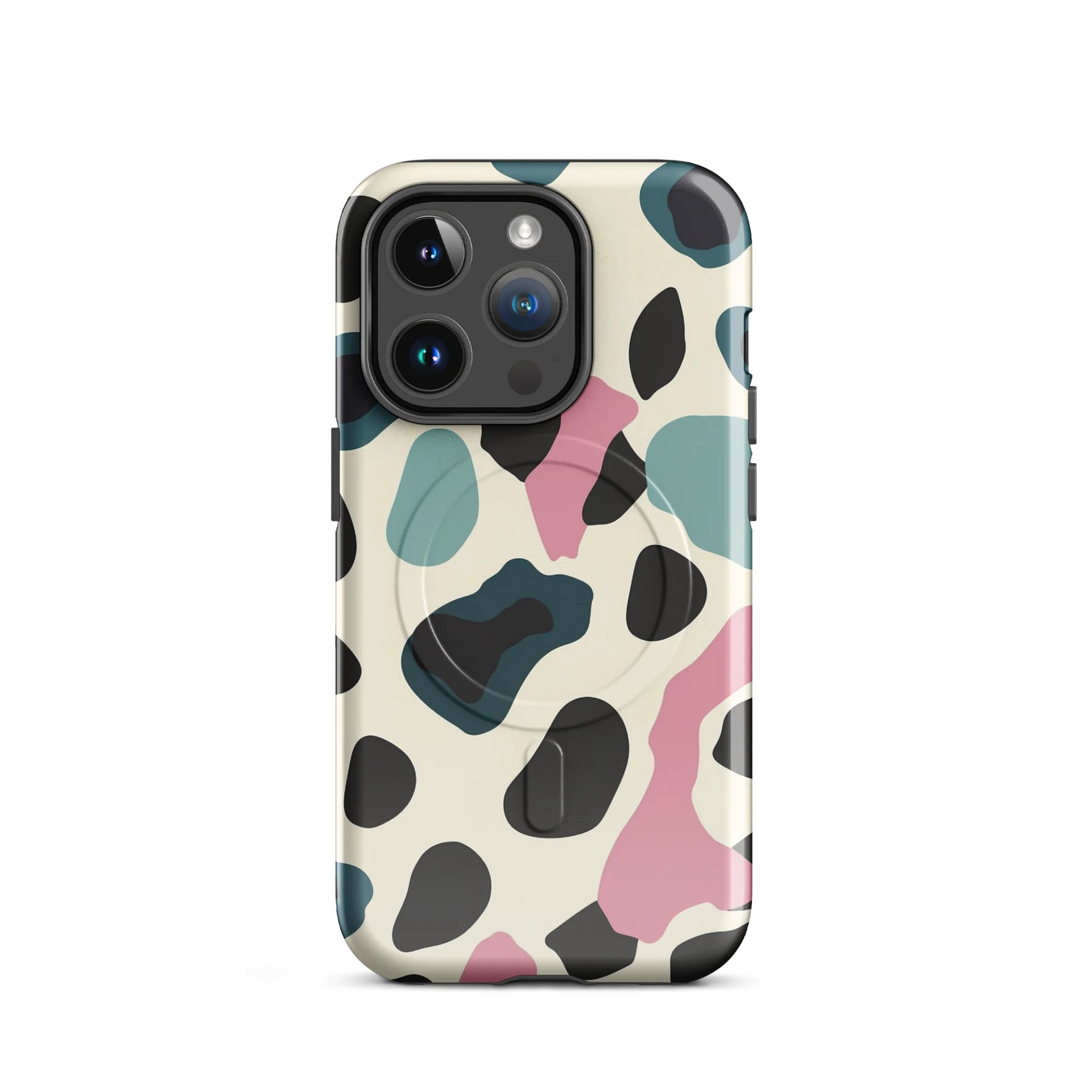 Abstract Animal Print Tough Magnetic MagSafe® iPhone® 14, iPhone 15, iPhone 16, iPhone 17, Pro, Pro Max, Plus Cases. product image (2)