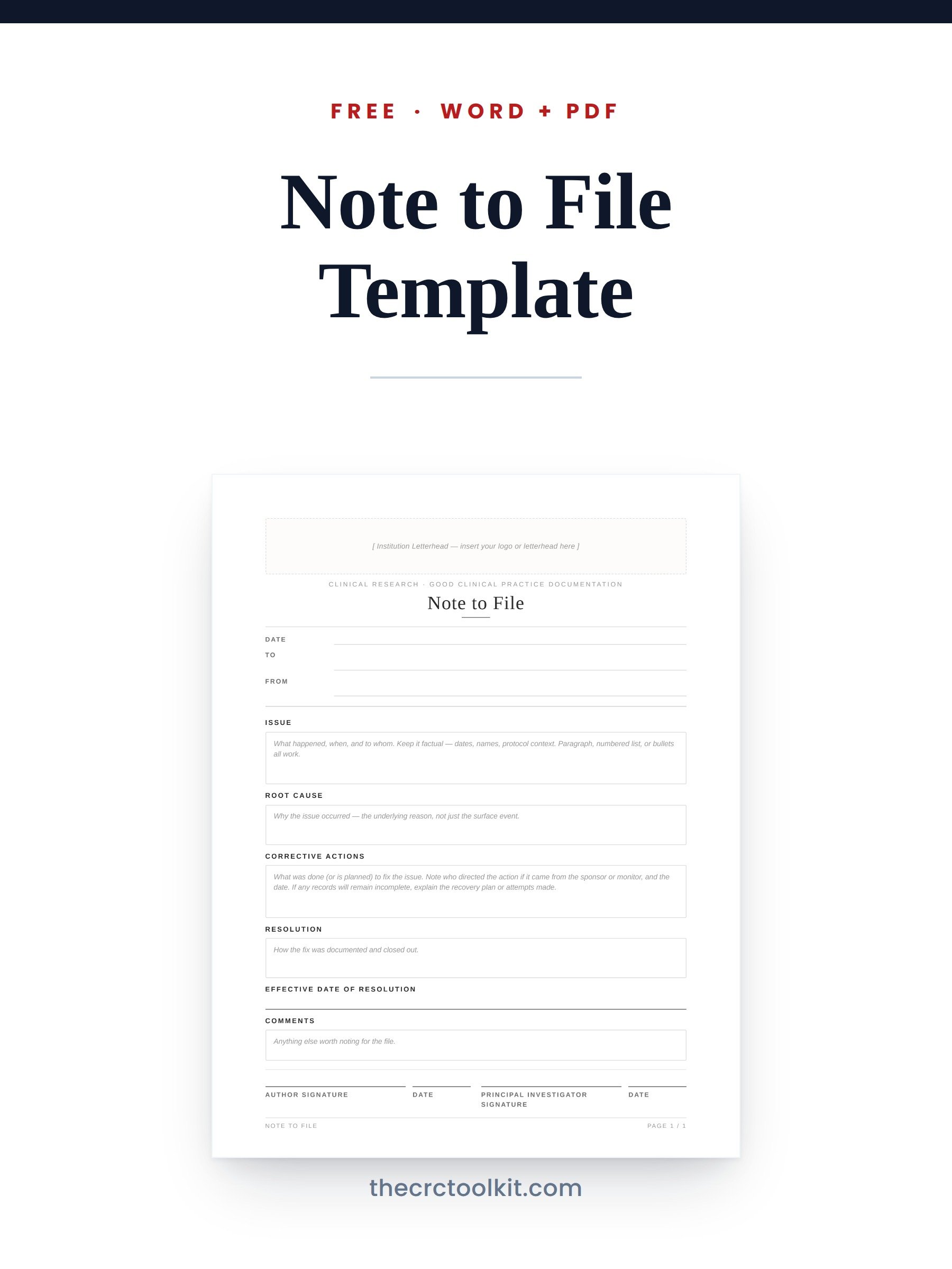 Free GCP Note to File Template product image (1)