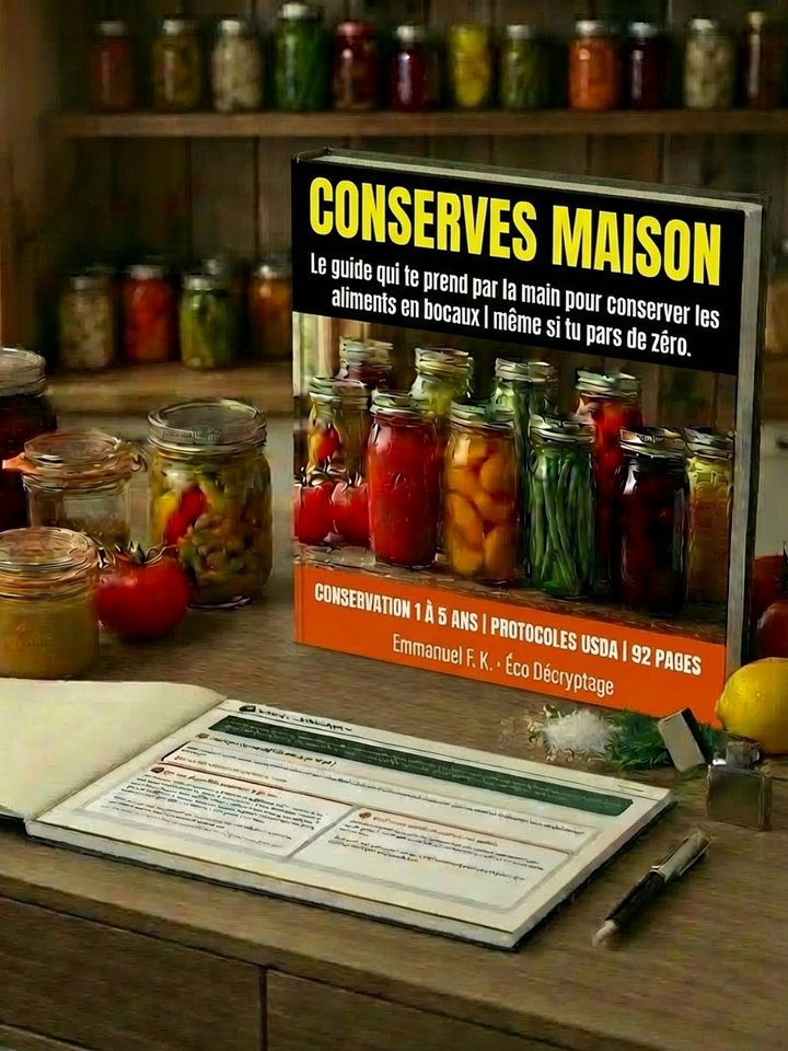 🫙 Conserves Maison — Le Guide Pas à Pas : Conserve Tes Aliments en Bocaux Pour 1 à 5 Ans (Même Si Tu N'as Jamais Touché un Bocal) Pdf product image (2)