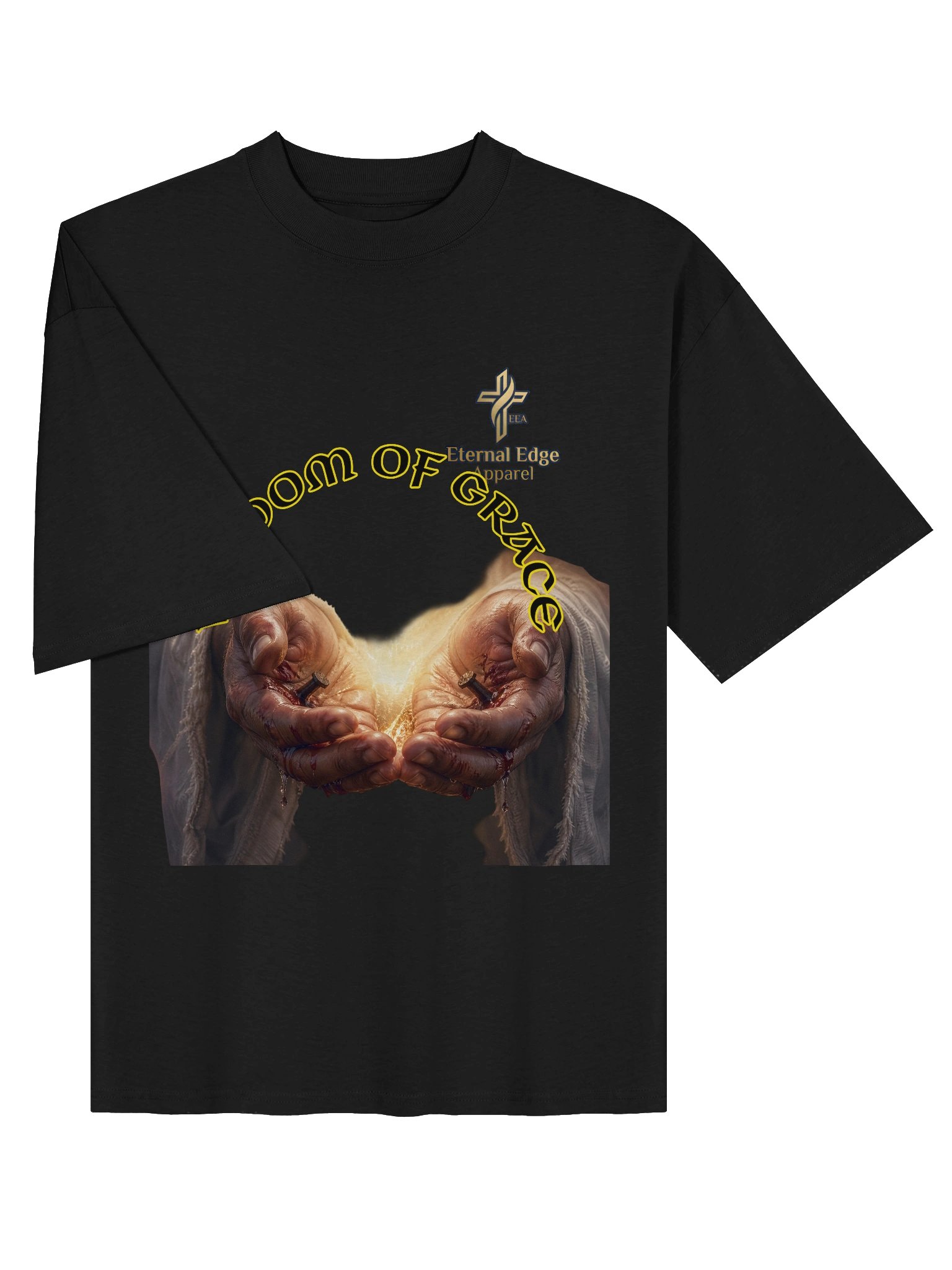 Wisdom of Grace Jesus Christ Hands Wounded Tshirt short sleeve product image (11)