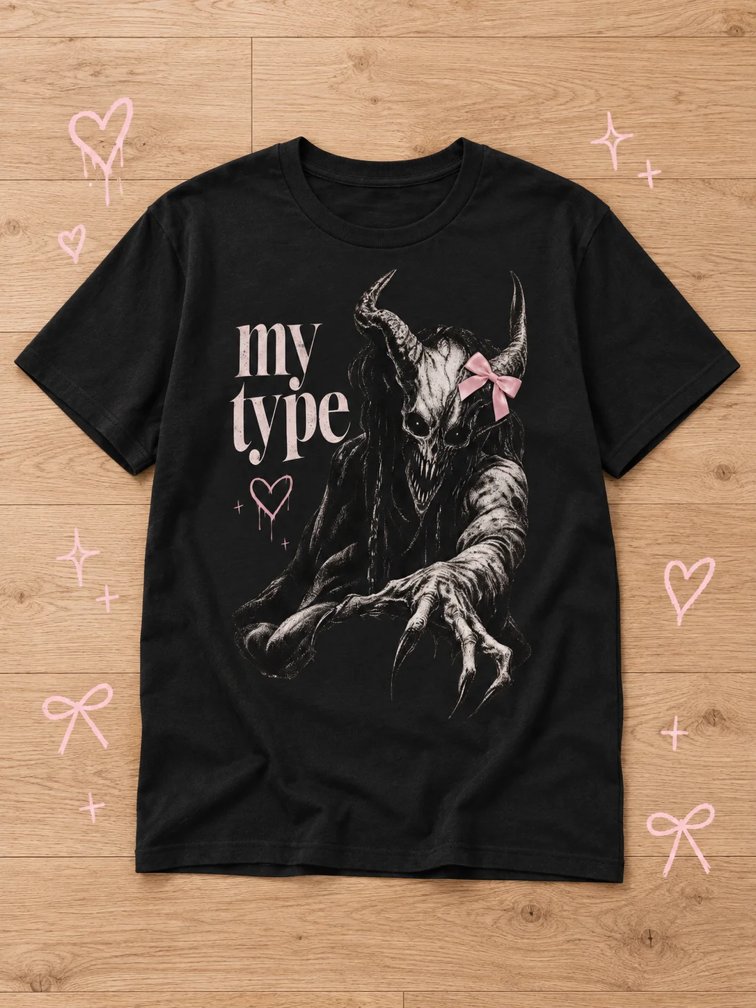 My Type Tee | Halloween Monster Love Graphic Tee product image (1)