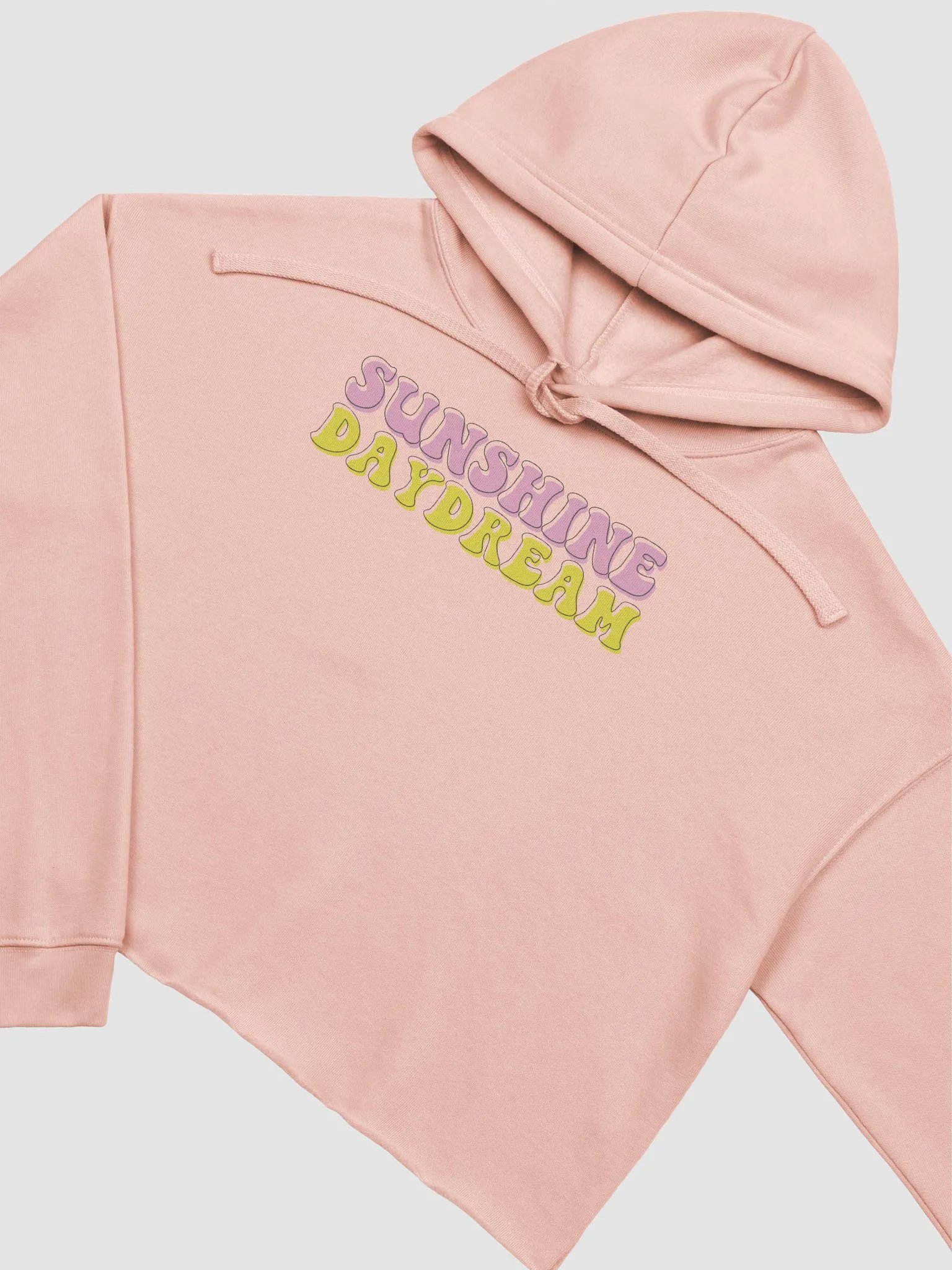 Sunshine Daydream Bella+Canvas Fleece Crop Hoodie by Bella+Canvas product image (11)