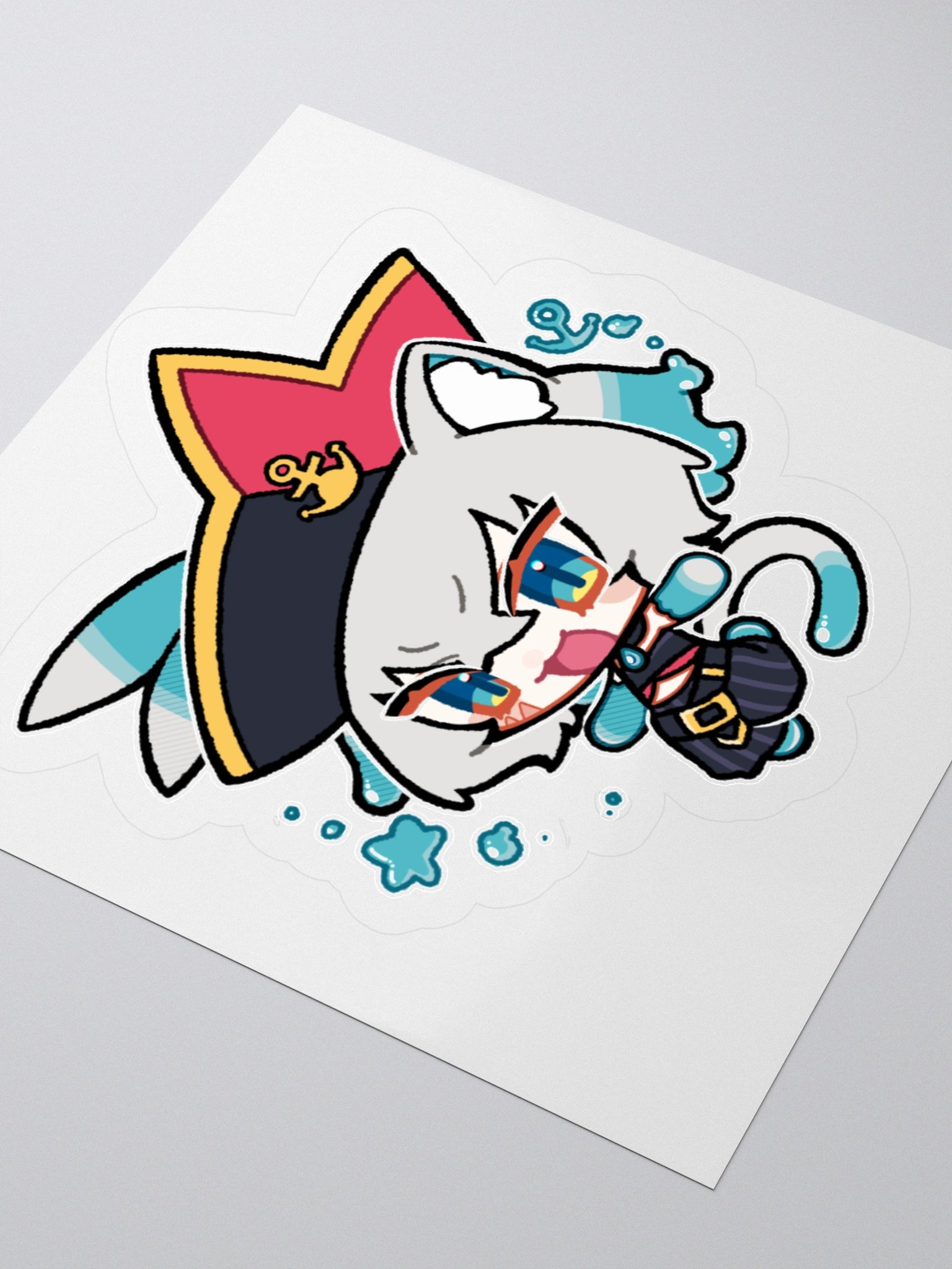 Captain Dandyfloss Dance Sticker product image (9)