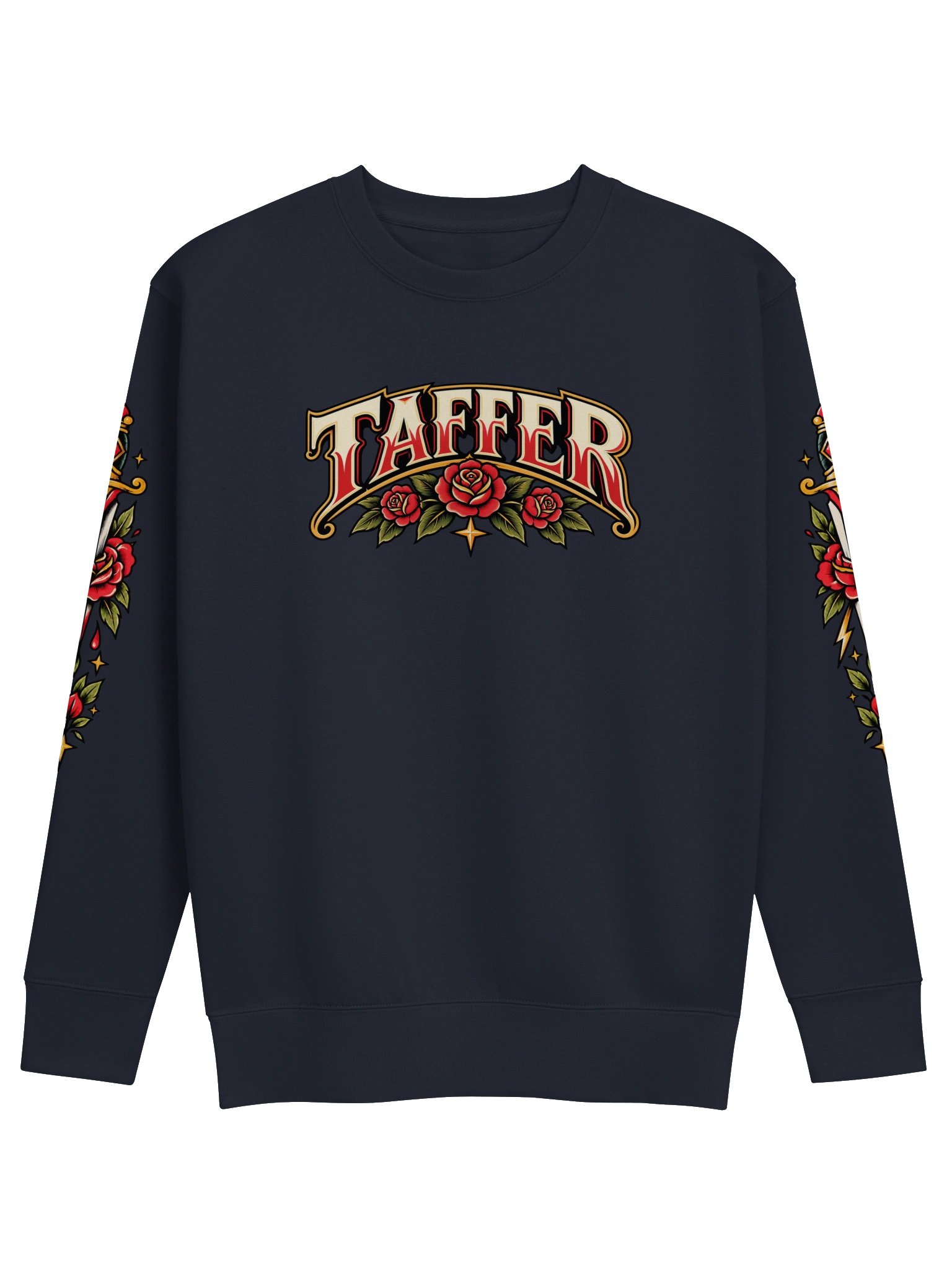 TAFFER Tatted Roses Classic Sweatshirt product image (16)