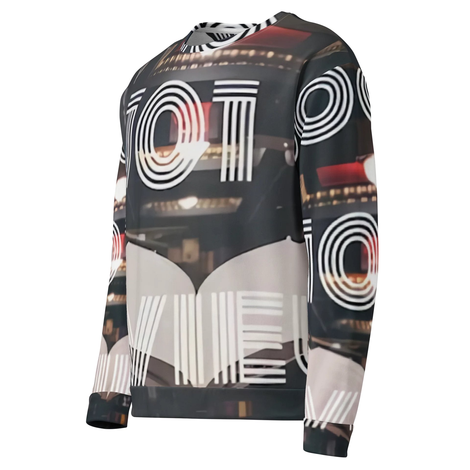 All-Over Print Recycled Unisex Sweatshirt! product image (3)