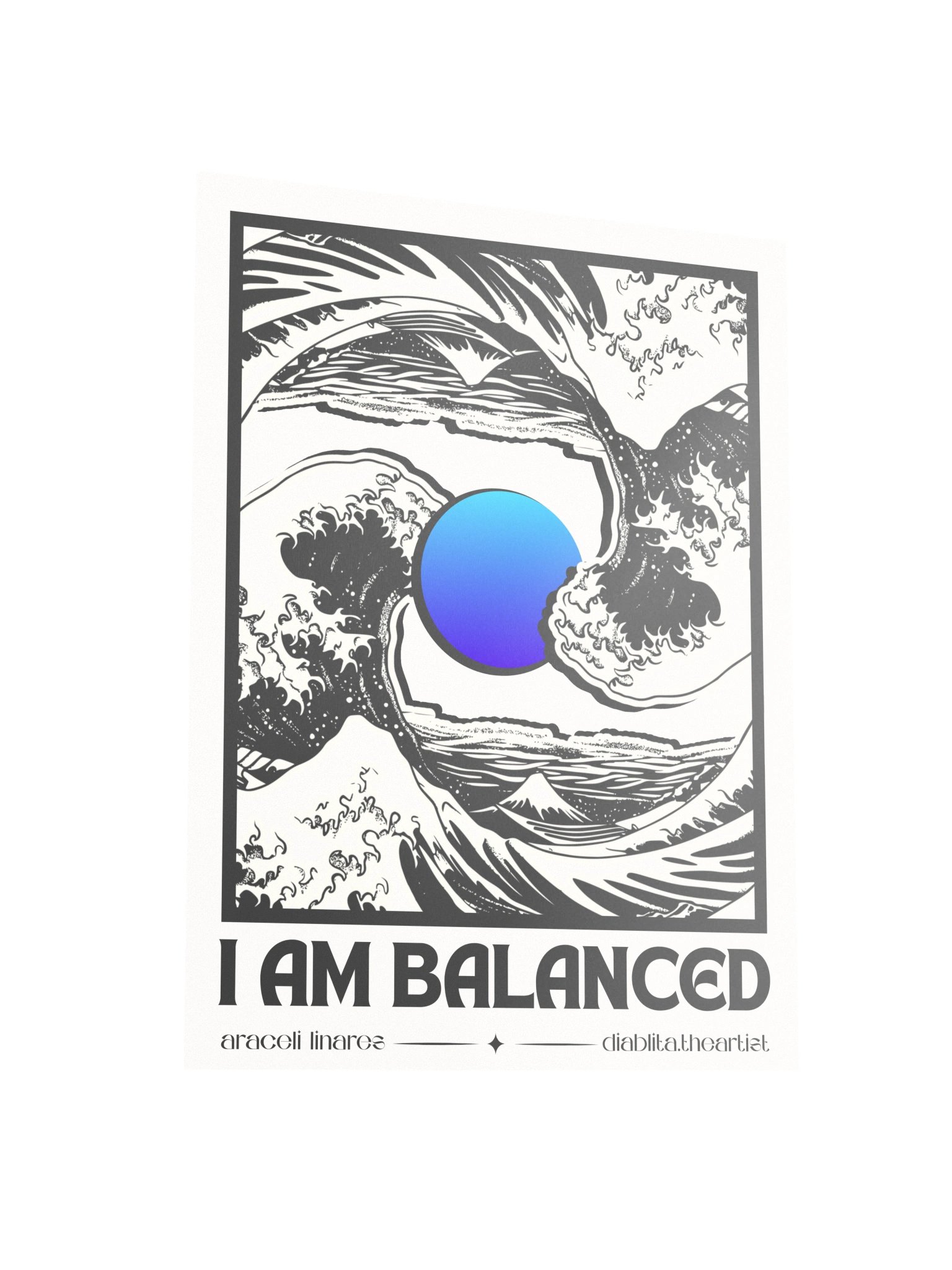 Balance Affirmation Print product image (4)