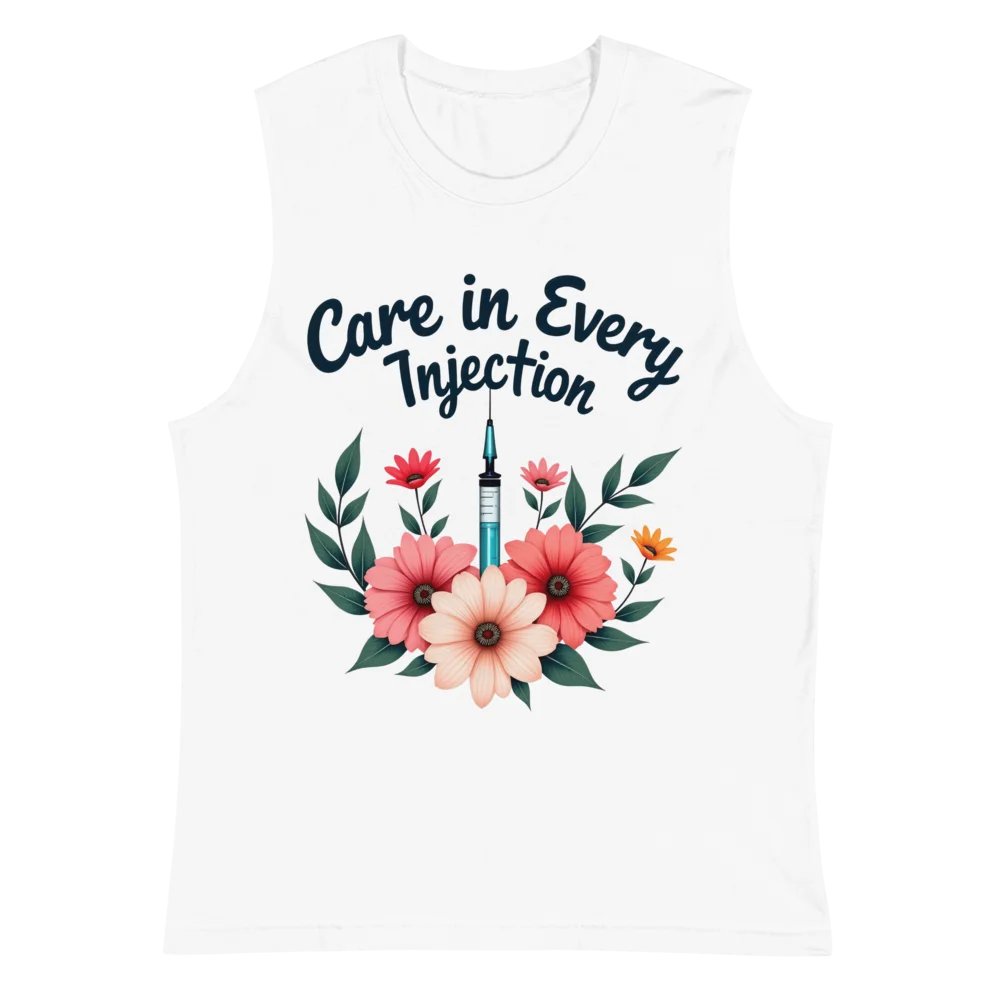 Floral Injection Muscle Tank product image (2)