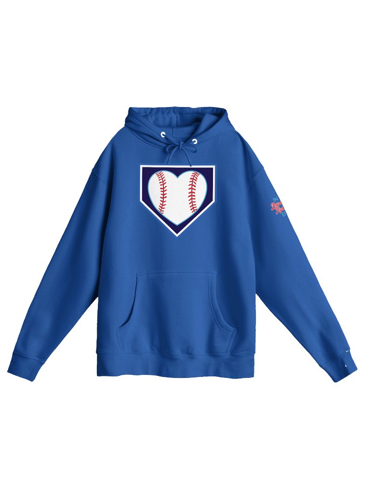 Home Plate Baseball Heart Sweatshirt product image (1)