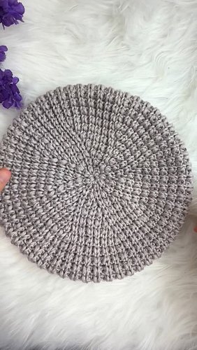 Drop CLASSICBERET to grab the pattern link 🤩

Learn how to crochet your perfect beret 

#crochetpattern #cozy #crochethat #cr...