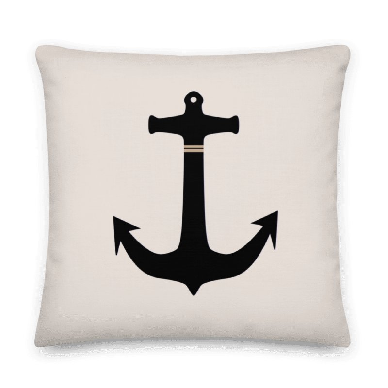 Beige Anchor Premium Pillow/ Beige Anker Premium Kissen product image (7)