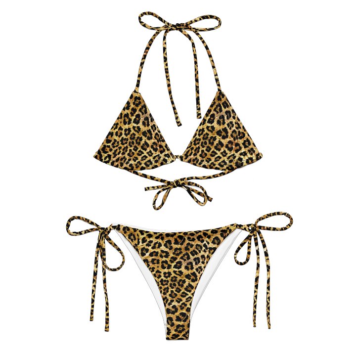Wild Instinct Leopard Print Bikini Set product image (1)