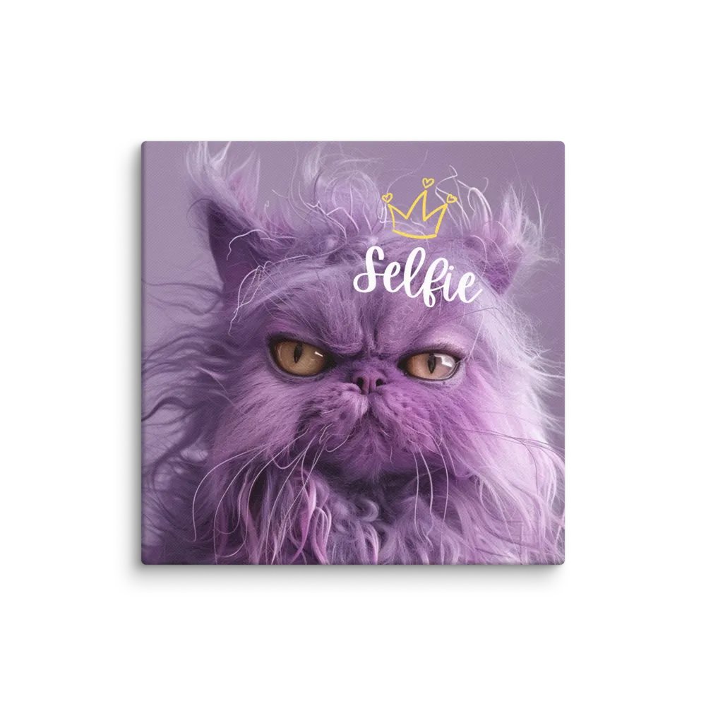 Selfie Mess: Canvas Print product image (1)