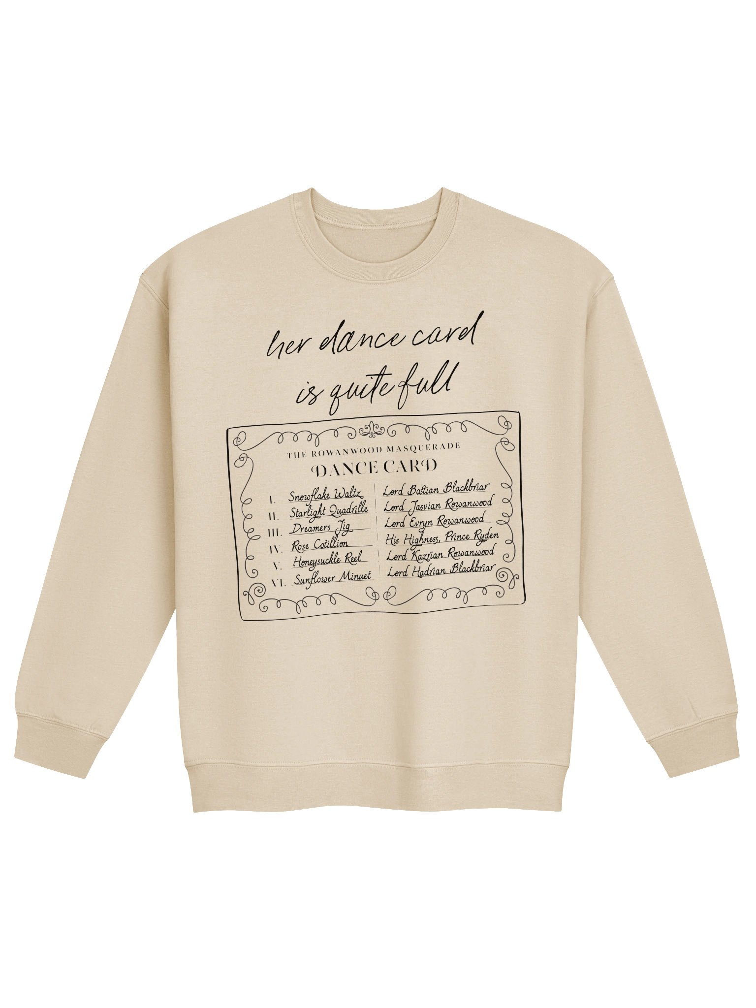 Dance Card Sweatshirt product image (3)