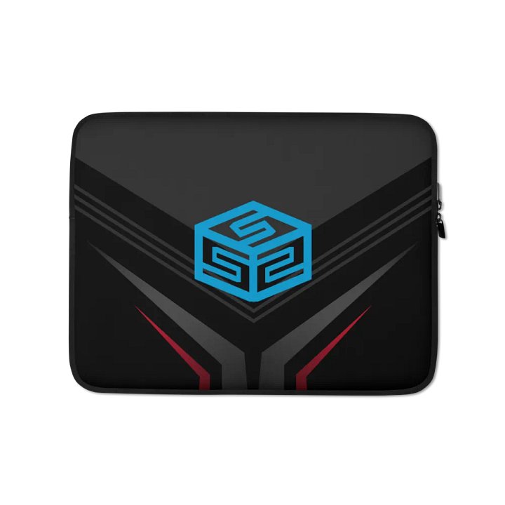 Sub Squad Official Laptop Sleeve - Red & Black product image (1)