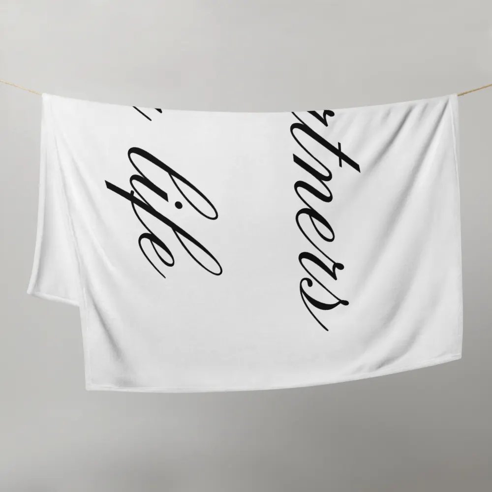 Throw - Partners for life - on White product image (21)