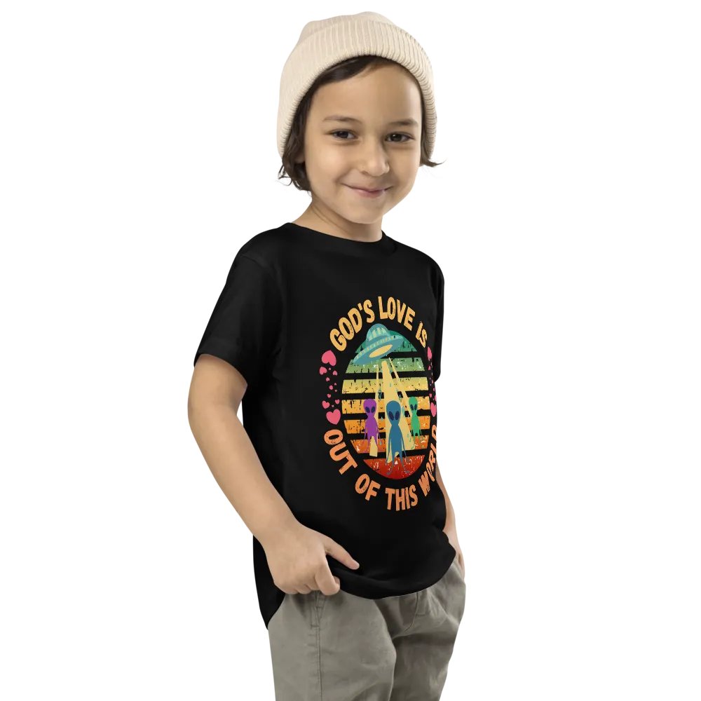 God's Love Is Out Of This World Toddler T-Shirt product image (6)