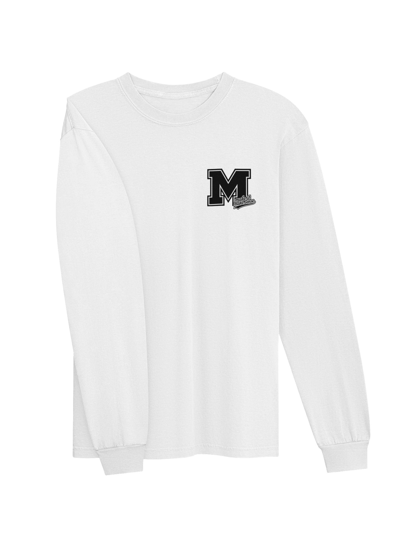 MIMS Black Varsity Logo Long Sleeve product image (3)