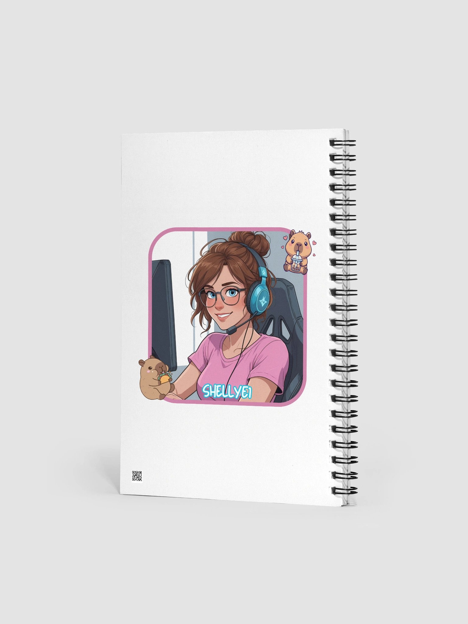 Happy Capy Spiral Notebook product image (2)