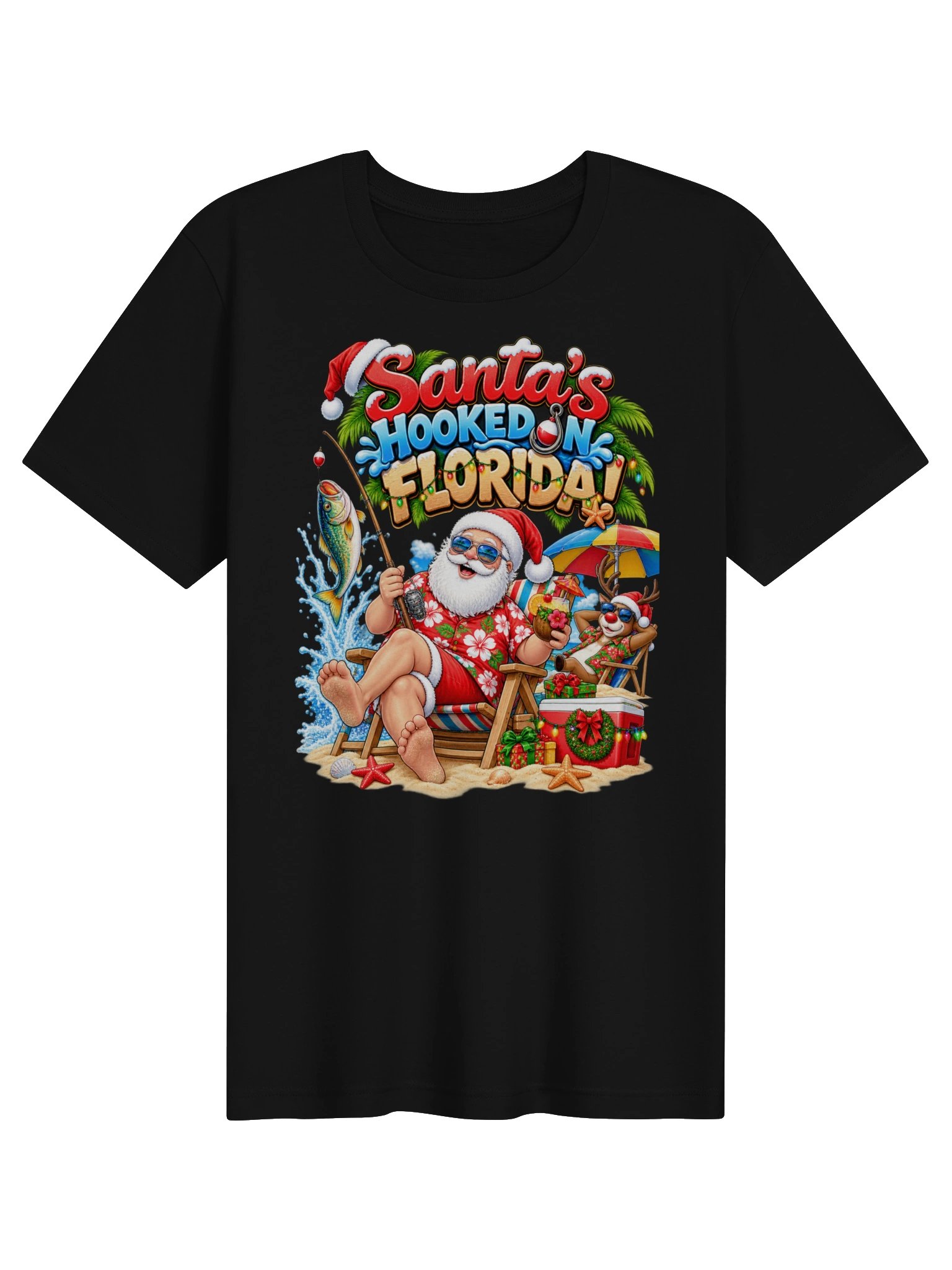 SANTA'S HOOKED ON FLORIDA! — CHRISTMAS WITH A TROPICAL TWIST product image (1)