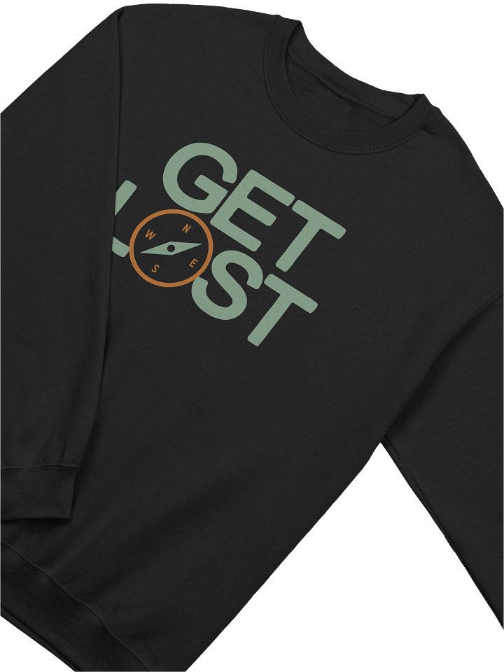 Get Lost Crewneck Darkmode product image (2)