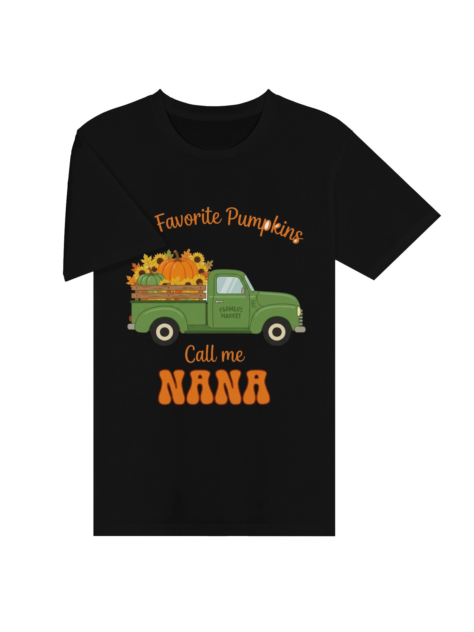 My Favorite Pumpkins Call Me Nana Funny Family T-Shirt product image (28)