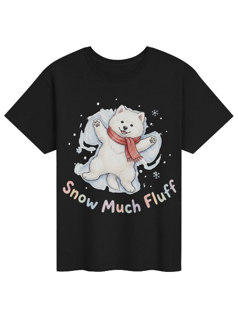 Snow Fluff Samoyed Tee