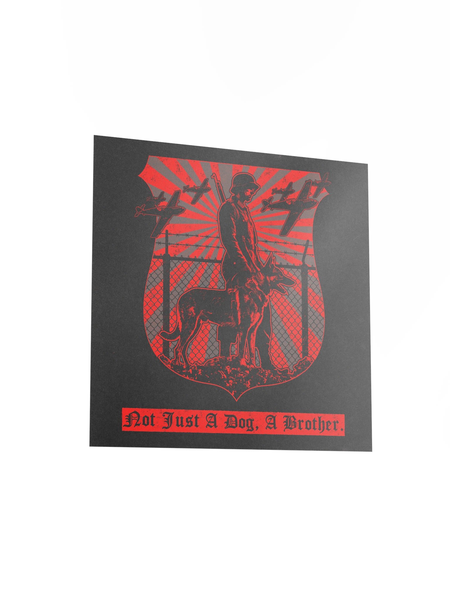 "BROTHERHOOD TO THE GRAVE" POSTER RED product image (11)