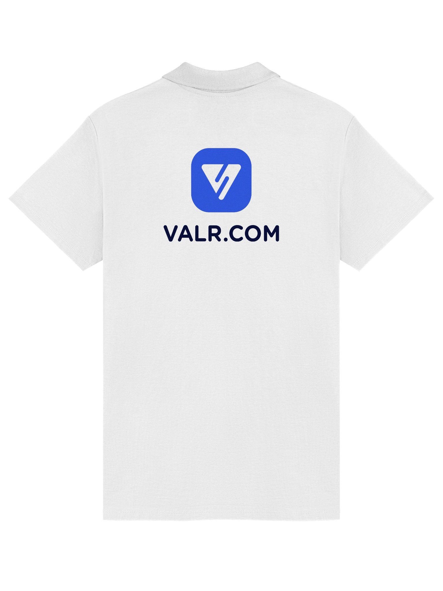 White VALR Polo Shirt product image (2)